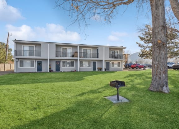 Exterior views of Vale Townhomes