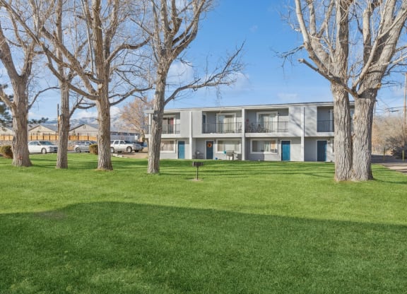 Exterior views of Vale Townhomes