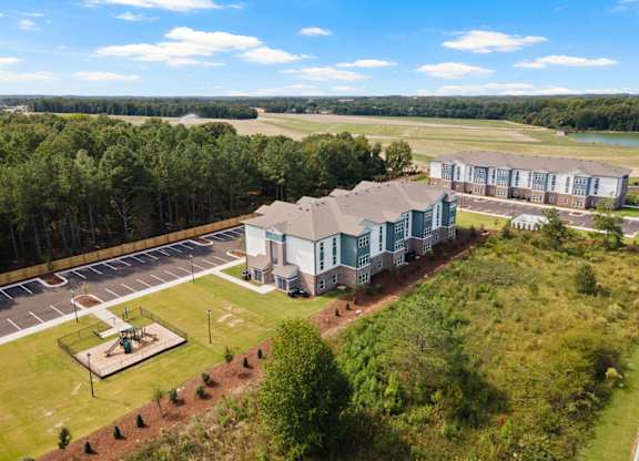 Peaks of Lexington Apartments External Picture from Drone