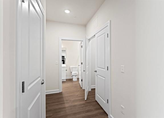 Peaks of Lexington Hallway with LVT Flooring