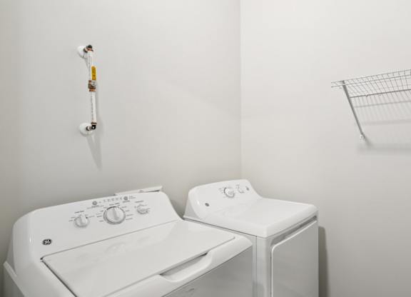 In-unit washer and dryer at Converse Mill Lofts in Spartanburg, SC