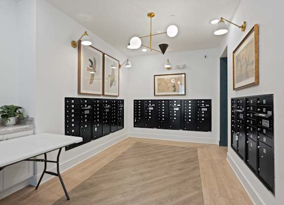 Ovata at Reedy Creek Senior Apartments in Charlotte NC Mailroom and Leasing Office
