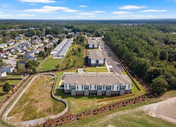 Peaks of Lexington Apartments External Drone Picture