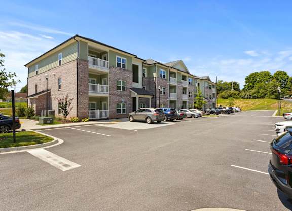 Parkway East three-story exterior