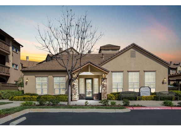 this is a photo of a house with a sunset in the background  at Seville at Gale Ranch, San Ramon, CA