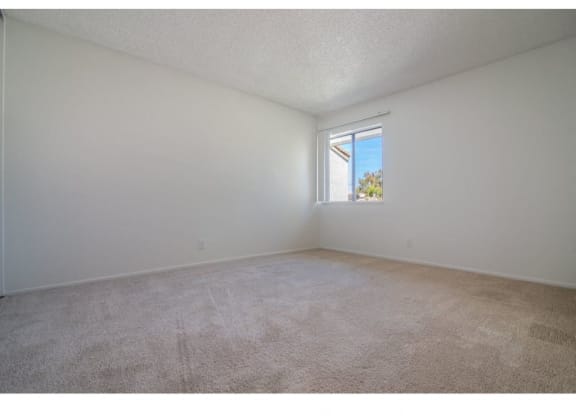 Beige Carpet In Bedroom at Costa Mesa Family Village, California