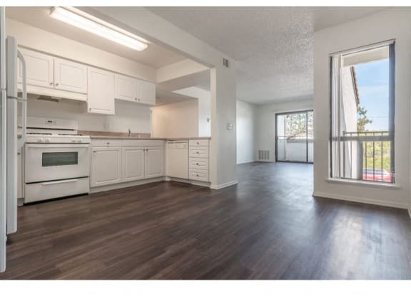 Fully Furnished Kitchen at Costa Mesa Family Village, California
