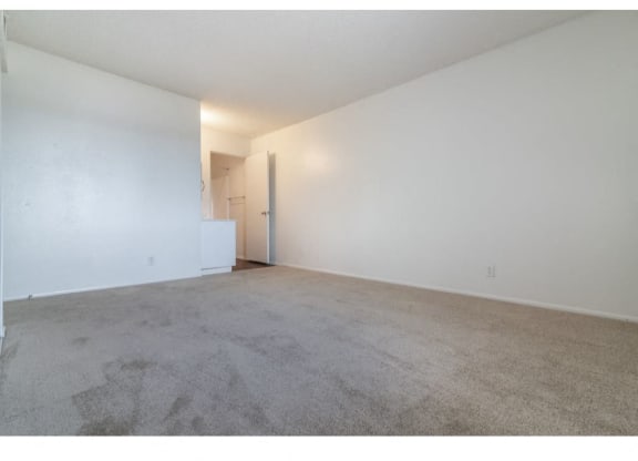Beige Carpet In Bedroom at Costa Mesa Family Village, Costa Mesa, CA