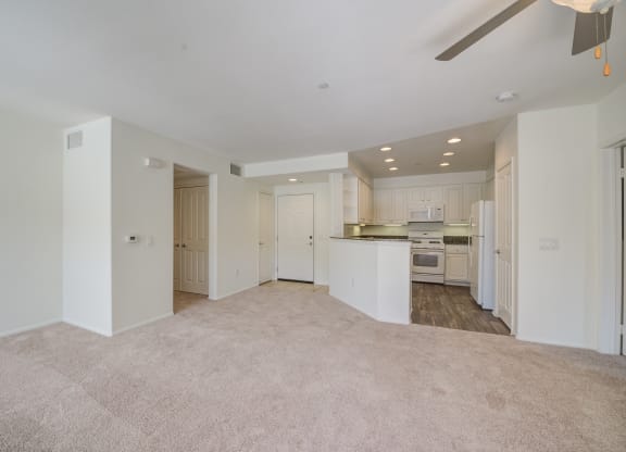 Kitchen and dining room at Monarch at Dos Vientos Newbury Park, CA 91320