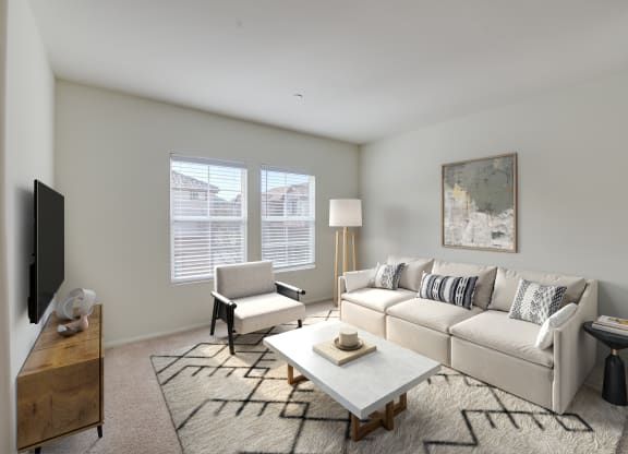 A living room at Monarch at Dos Vientos Newbury Park, CA 91320