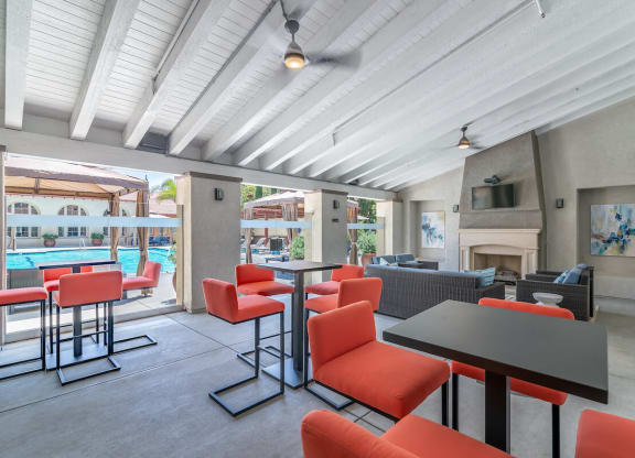 Coffee Lounge at Sonoma at Porter Ranch, Porter Ranch, CA, 91326