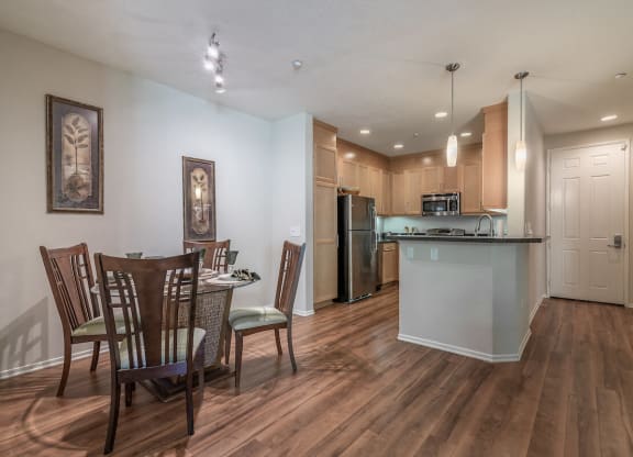 Dining And Kitchen at Sonoma at Porter Ranch, Porter Ranch, California