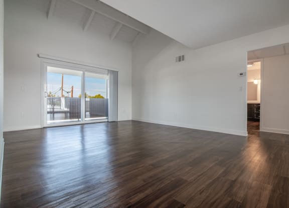 Hardwood Floors at Beverly Plaza Apartments, Long Beach