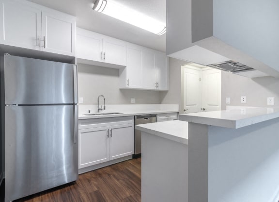 Island Kitchen at Beverly Plaza Apartments, Long Beach, California