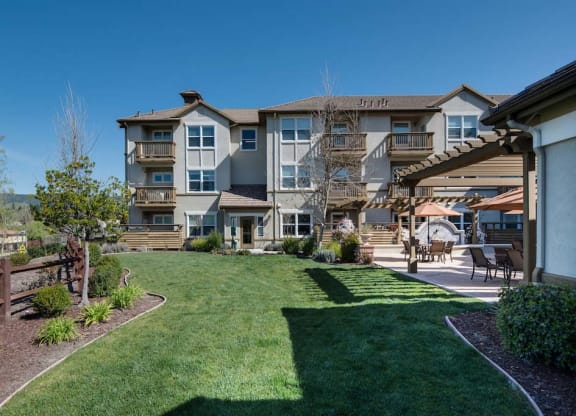 Exterior area at Meadow Wood at Alamo Creek, Danville, CA, 94506
