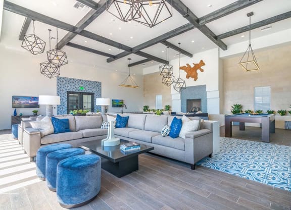 Couch at Montecito Apartments at Carlsbad, Carlsbad, CA