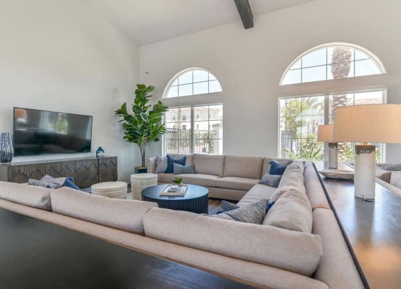 Clubhouse living at Montecito Apartments at Carlsbad, Carlsbad, 92010