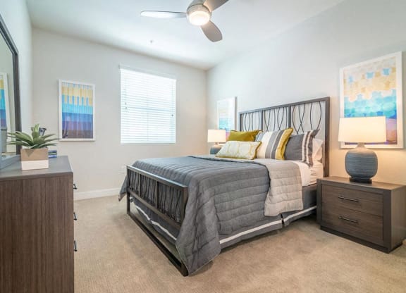 Bedroom at Montecito Apartments at Carlsbad, Carlsbad
