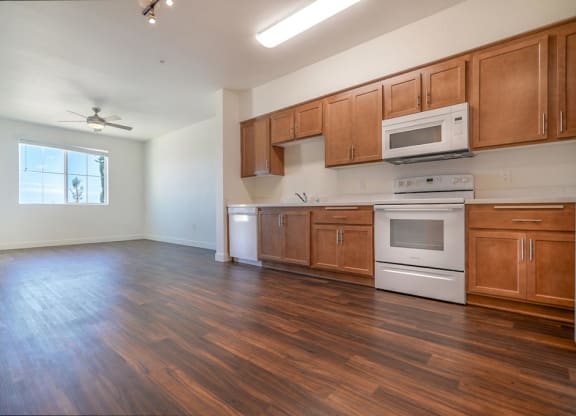 Kitchen at Portola Senior Apartments, California, 92010