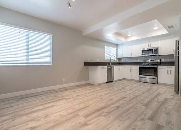 Faux Wood Flooring at Bixby Hill Apartments, California, 90815