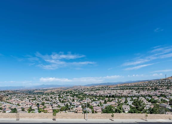 Aerial view at The Overlook Santa Clarita, CA 91350