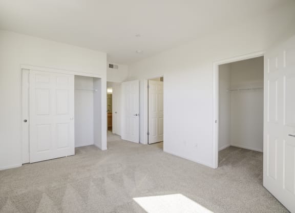 Bedroom and closet at Valencia at Gale Ranch, San Ramon, 94582