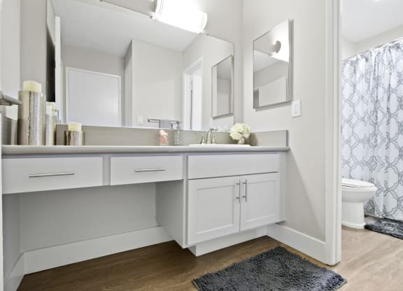 Bathroom With Bathtub at Clair Del and Clair Del Gardens, Long Beach, CA