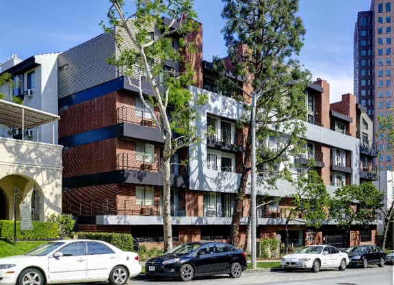Exterior at 1022 Tiverton, Los Angeles, California