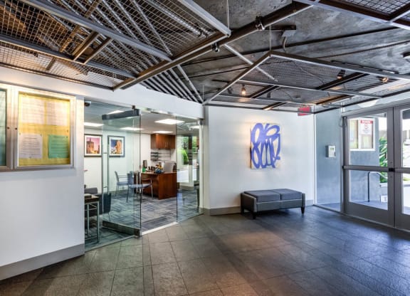 Spacious Lobby at Atrium, Los Angeles
