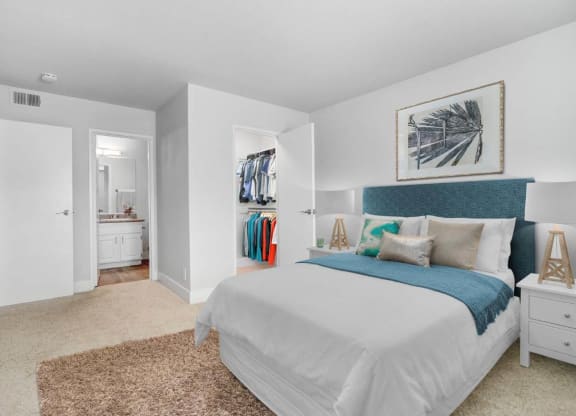 Large Bedroom at The Park Apartments, Rancho Cucamonga,California, 91730