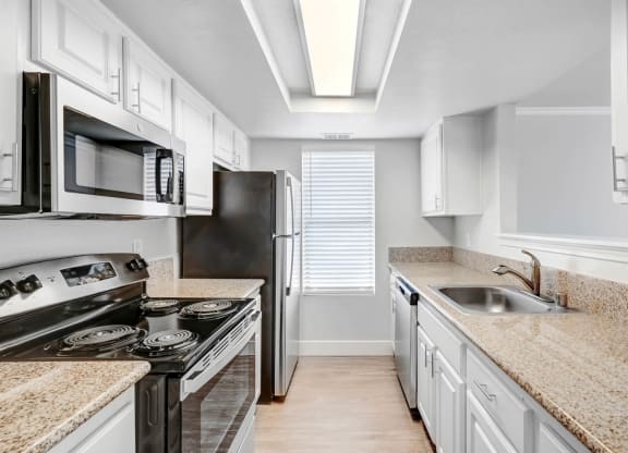 Spacious Kitchen at The Park Apartments, Rancho Cucamonga,California, 91730