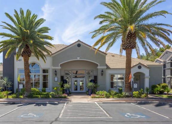 Entrance areaat Bella Terra Apartments, Henderson, Nevada