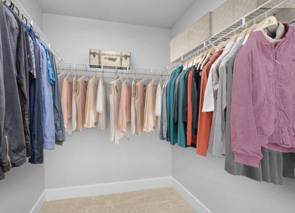 Walk In Closet at Canyon Crest, California