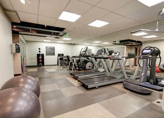 Cardio Machines at El Greco Lofts, California, 90024
