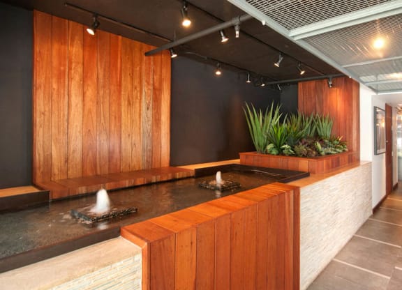 Lobby  at El Greco Lofts, California