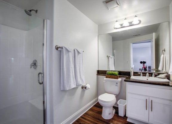 Luxurious Bathroom at Madison Toluca, North Hollywood, California