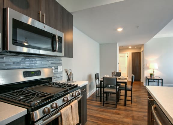 Kitchen galleryat Midvale Apartments, Los Angeles, 90024
