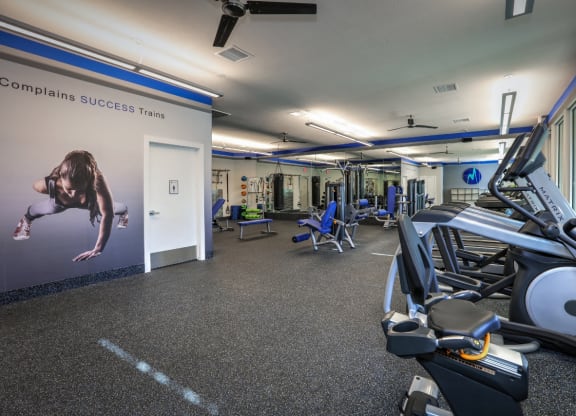 Gym center at Milan Apartment Townhomes, Las Vegas, NV, 89183