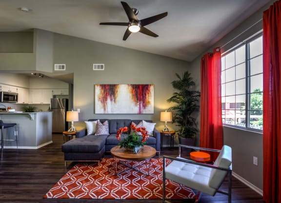 Room decor1 at Milan Apartment Townhomes, Las Vegas, Nevada