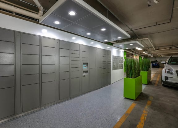 Mail Center at The Plaza Apartments, California, 90024