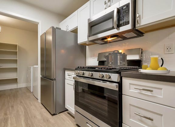 Spacious Kitchen With Pantry Cabinet at Rancho Serene, Nevada