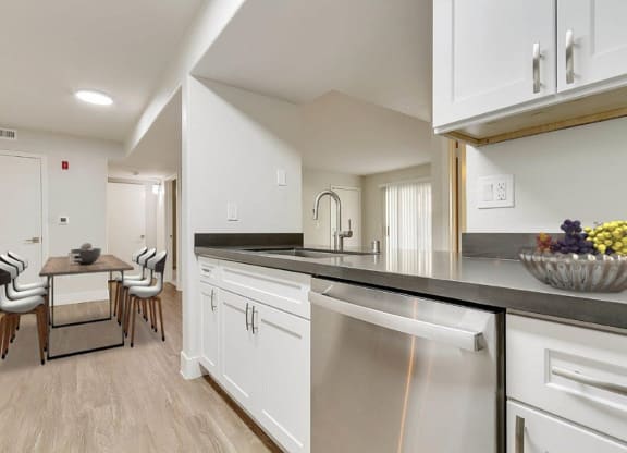 Kitchen Counter at Rancho Serene, Las Vegas