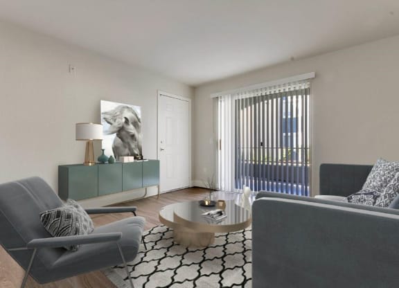 Modern Living Room at Rancho Serene, Nevada