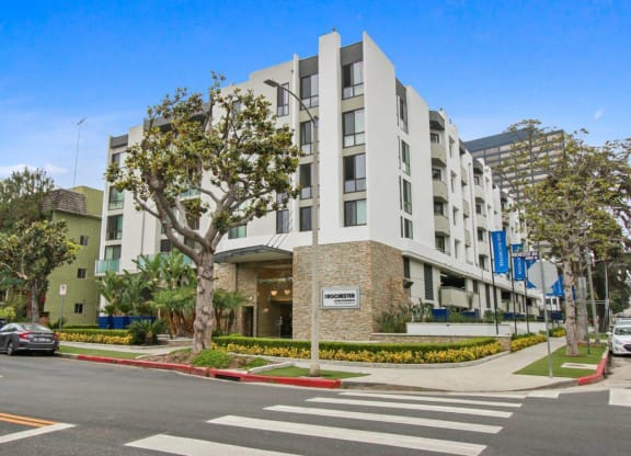 Property Exterior at Rochester Apartments, California