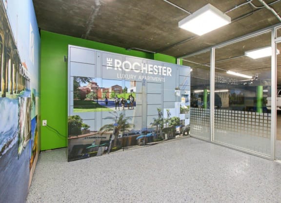 Mail Locker at Rochester Apartments, Los Angeles, CA