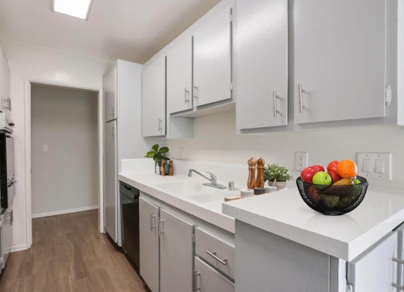 Kitchenat Rose Apartments, Los Angeles
