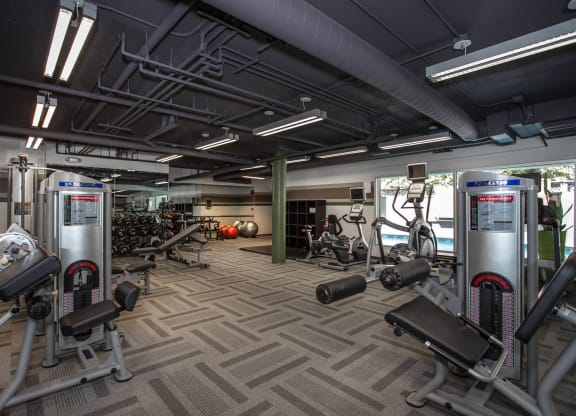 Fitness Center at Toluca Lofts, Toluca Lake, 91602