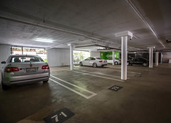 Garage at Toluca Lofts, Toluca Lake, CA, 91602