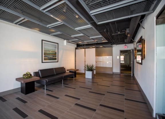 Spacious Lobby at Toluca Lofts, Toluca Lake