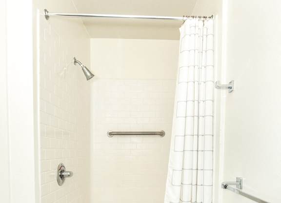 Sample Unit: Bathroom with Roll in Shower